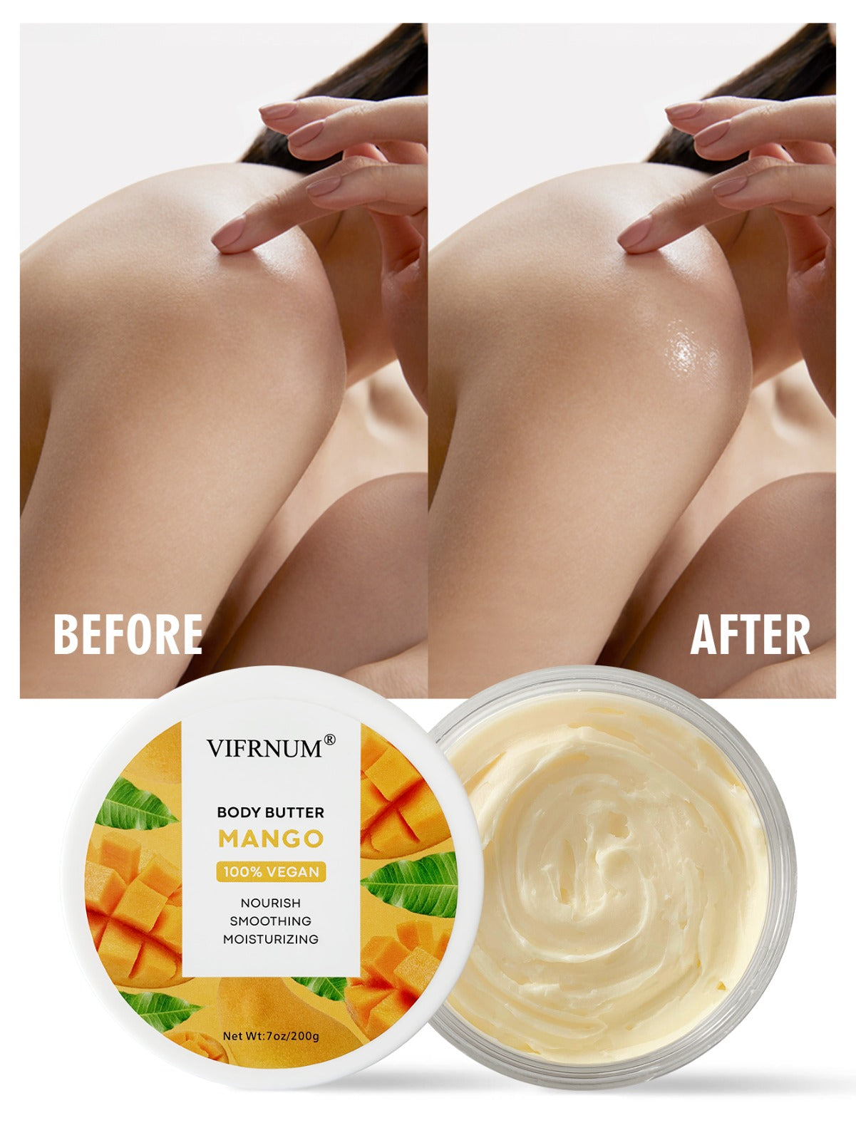 VIRFNUM MANGO BODY BUTTER