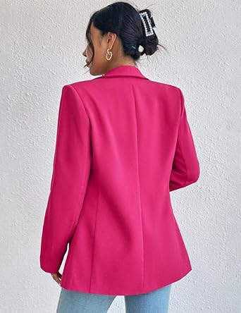 Ladies Blazer for Office Suit - Western Style Casual Jacket