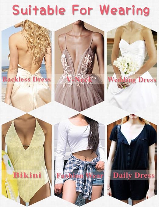 Invisible Strapless Silicon Push-up Bra