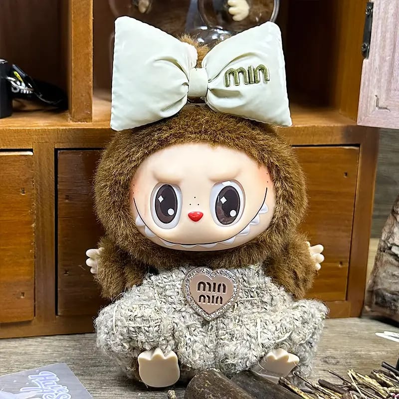 Clothes for Labubu Cute Doll Outfit, Various Accessories Clothing Set, Only Clothes Not Including Dolls, Perfect Holiday Gift