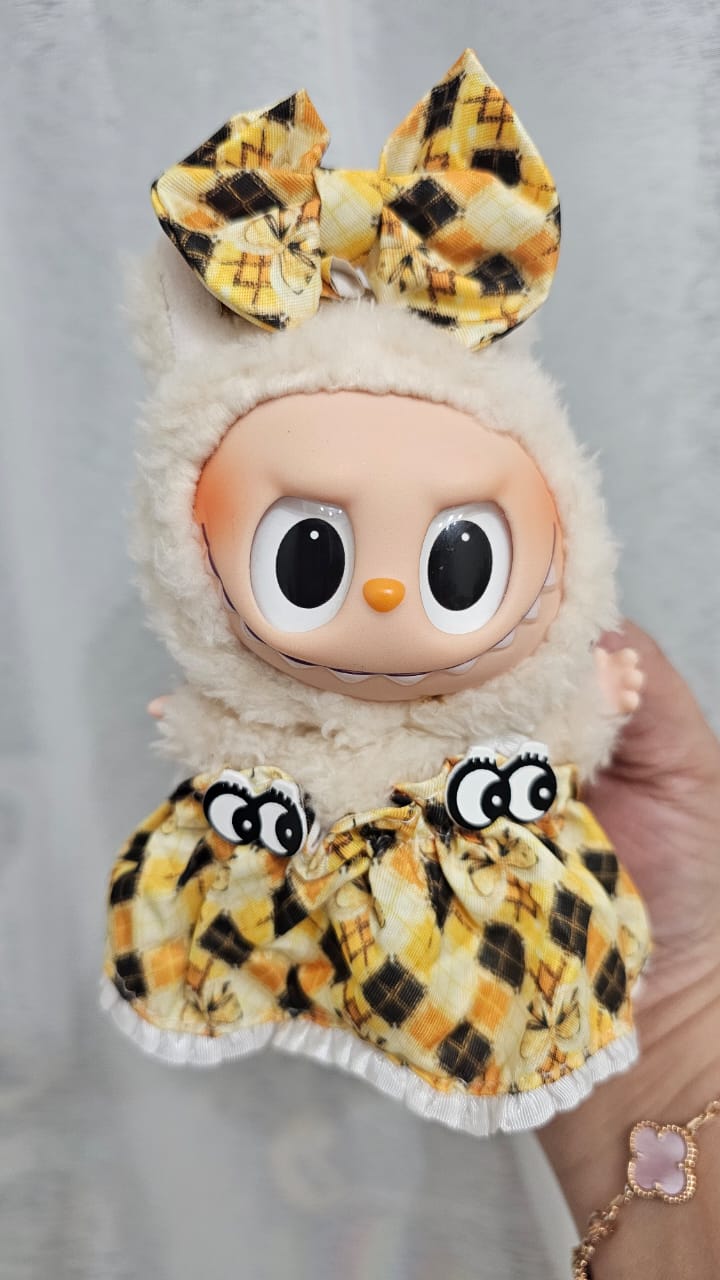 Clothes for Labubu Cute Doll Outfit, Various Accessories Clothing Set, Only Clothes Not Including Dolls, Perfect Holiday Gift