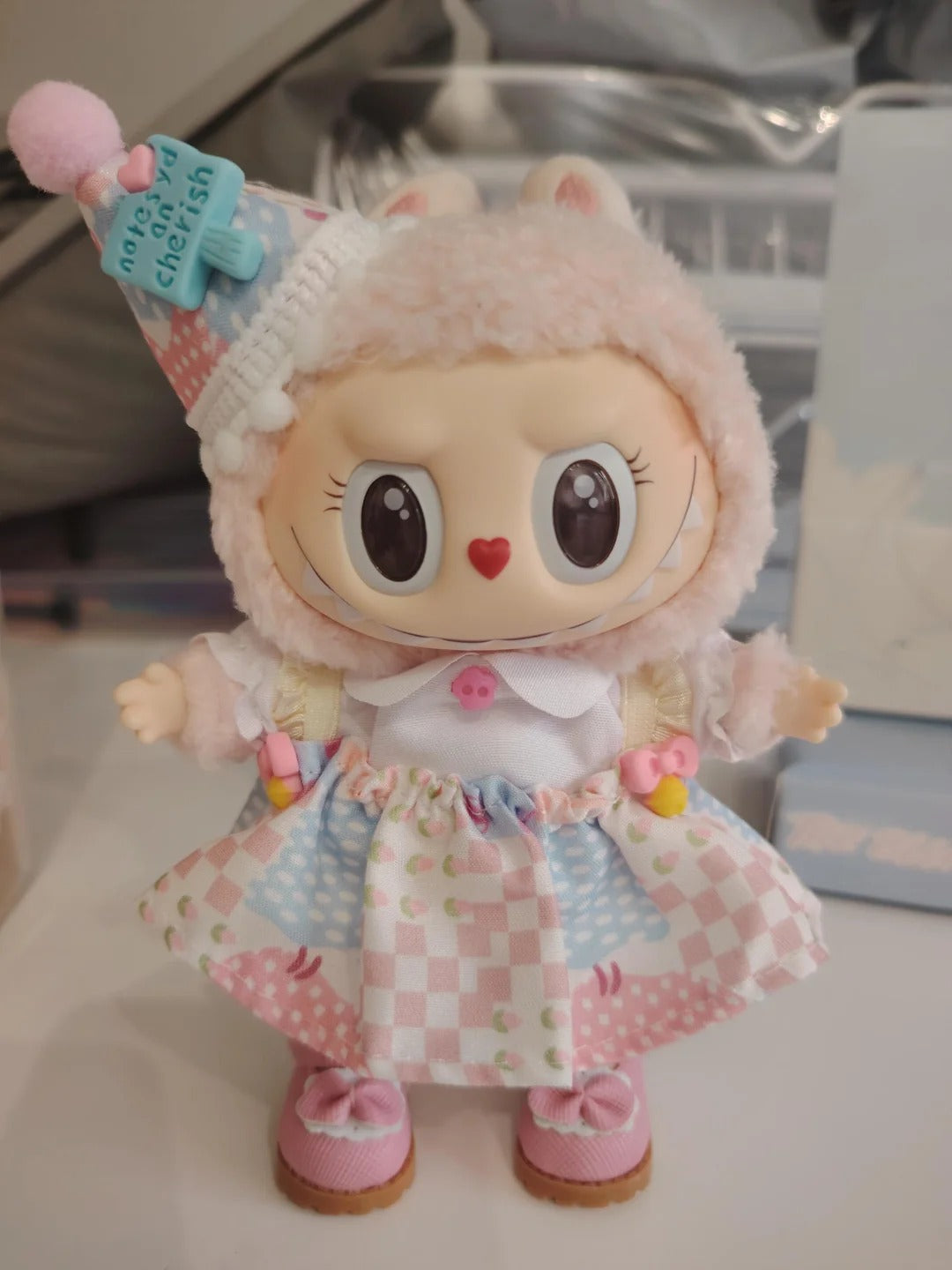 Clothes for Labubu Cute Doll Outfit, Various Accessories Clothing Set, Only Clothes Not Including Dolls, Perfect Holiday Gift