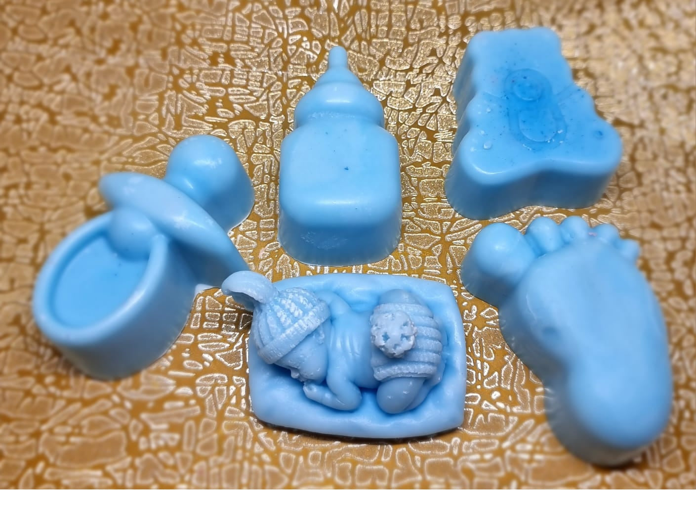 Baby set candles & soap