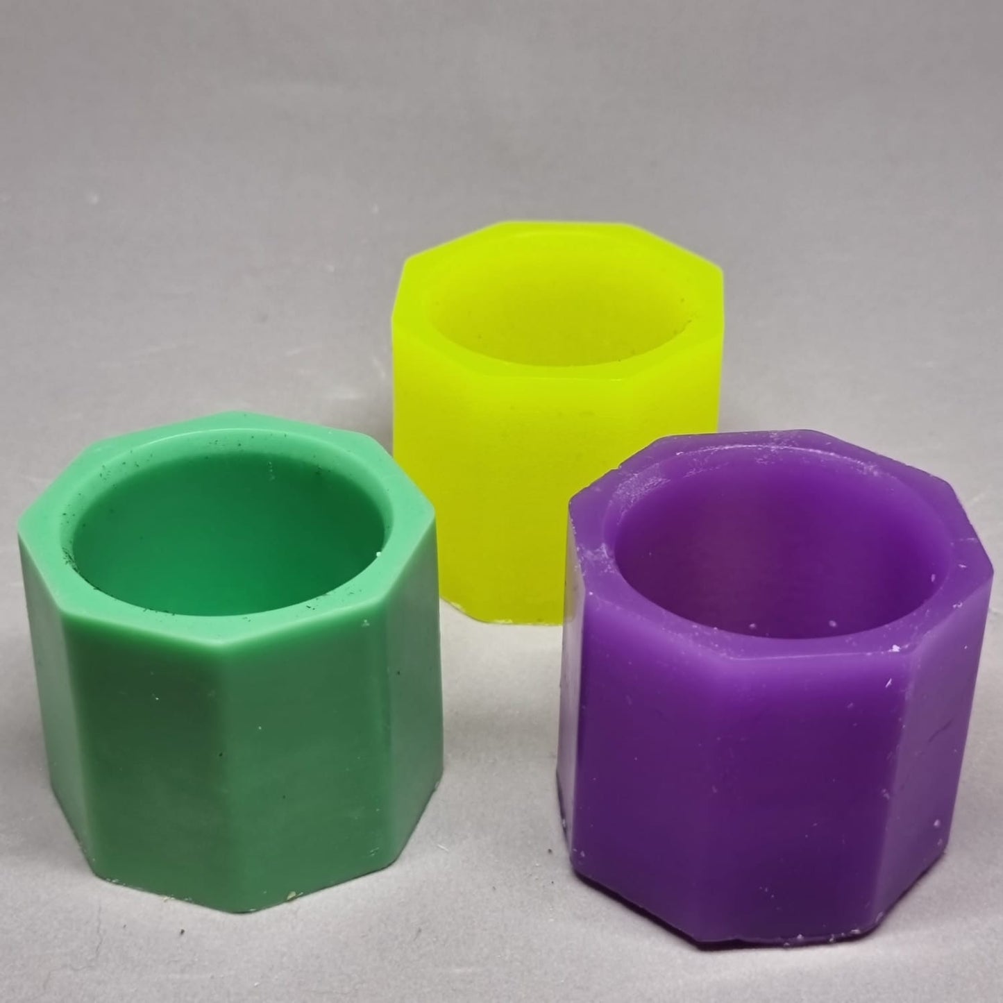 Geometric candles (customised)