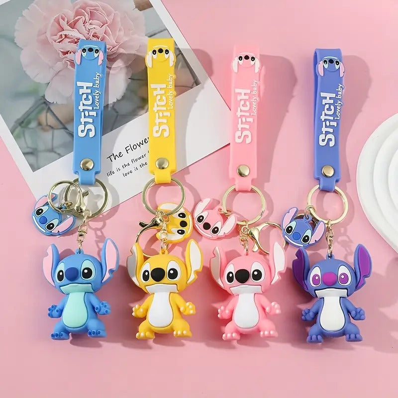 Disney Animated Cartoon Characters Vinyl Keychain or Bags Accessories