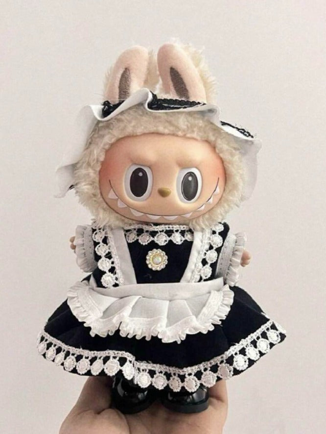 Clothes for Labubu Cute Doll Outfit, Various Accessories Clothing Set, Only Clothes Not Including Dolls, Perfect Holiday Gift