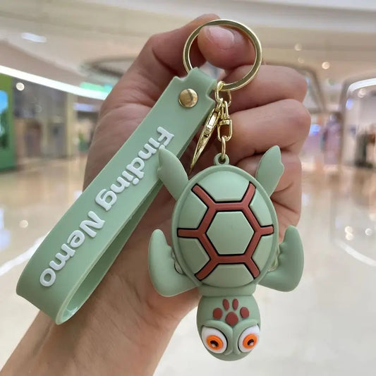 Disney Animated Cartoon Characters Vinyl Keychain or Bags Accessories