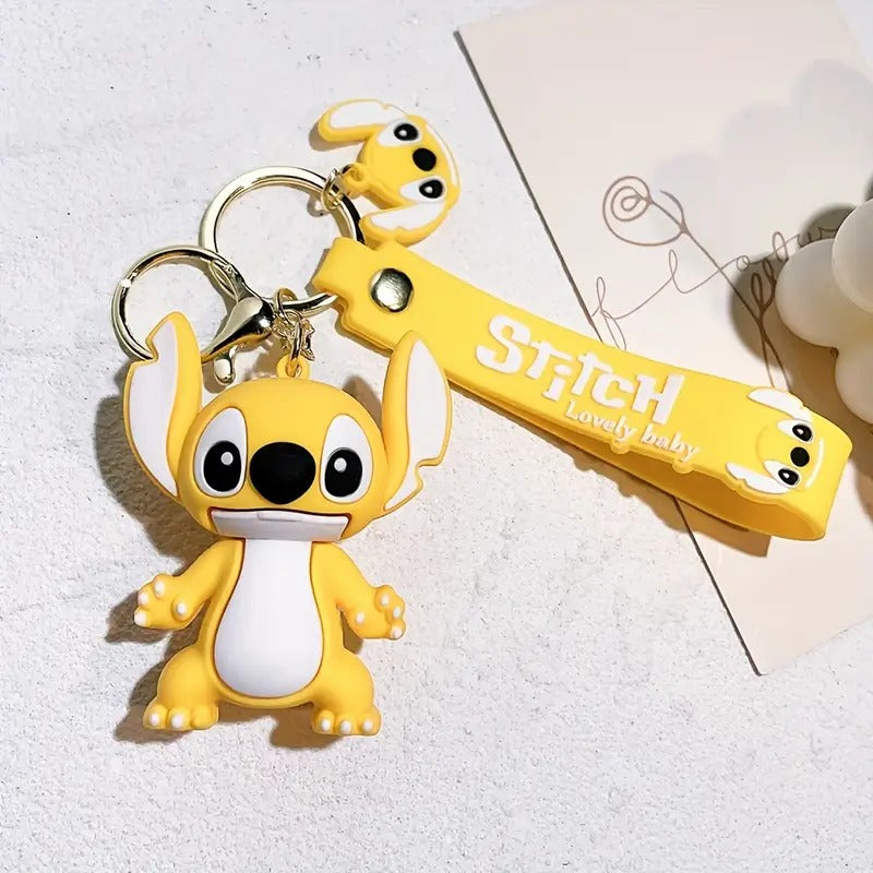 Disney Animated Cartoon Characters Vinyl Keychain or Bags Accessories