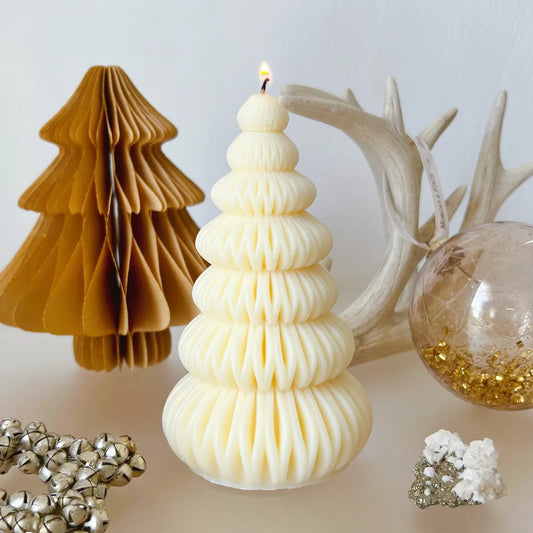 Scented Christmas Tree Candle (10)