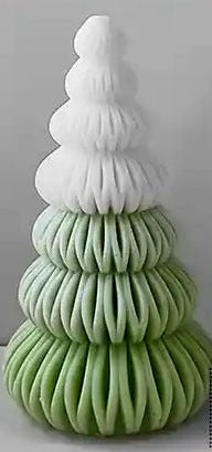 Scented Christmas Tree Candle (10)