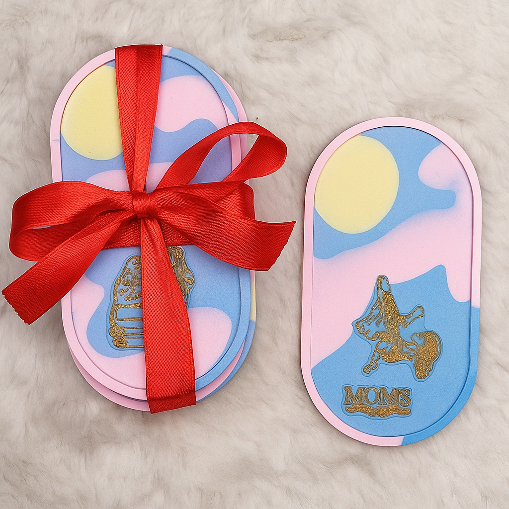 Customize Gifts Coasters made from Jesmonite Personalize Gifts  for Wedding, Birthday, Giveaway, Souvenir or Corporate  Gifts