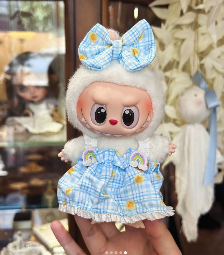 Clothes for Labubu Cute Doll Outfit, Various Accessories Clothing Set, Only Clothes Not Including Dolls, Perfect Holiday Gift