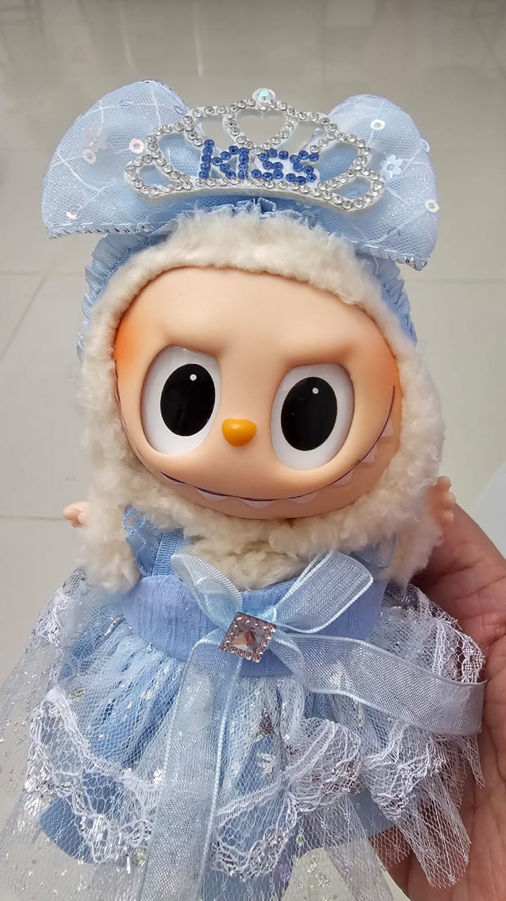 Clothes for Labubu Cute Doll Outfit, Various Accessories Clothing Set, Only Clothes Not Including Dolls, Perfect Holiday Gift