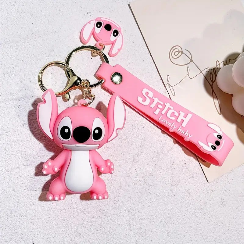 Disney Animated Cartoon Characters Vinyl Keychain or Bags Accessories