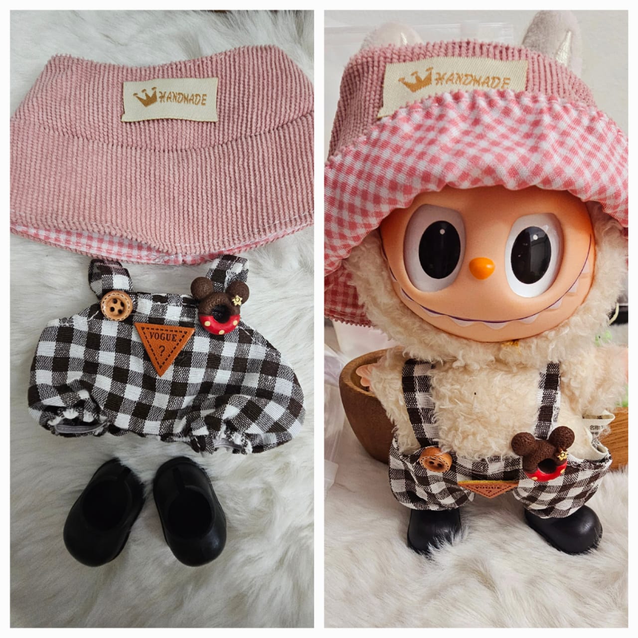 POP MART Labubu Clothings, Set of Clothes, Jumpsuit Fashion