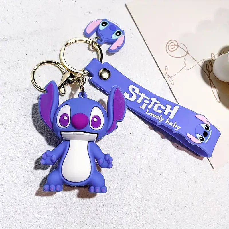 Disney Animated Cartoon Characters Vinyl Keychain or Bags Accessories