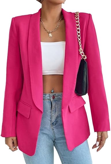 Ladies Blazer for  Office Suit - Western Style Casual Jacket