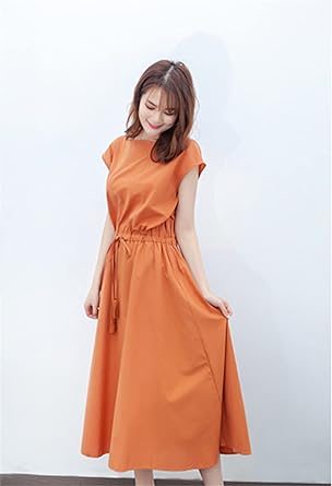 Cotton Casual Long Dress