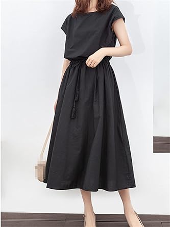 Cotton Casual Long Dress