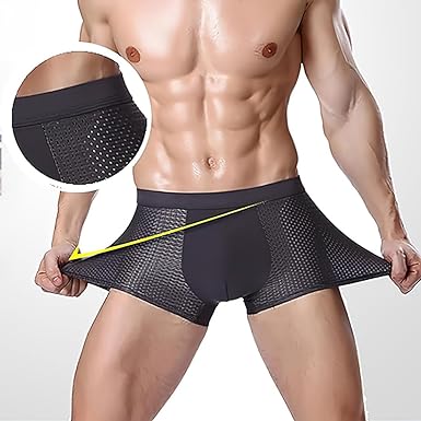 Mesh Boxer Briefs for Men