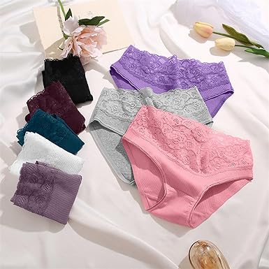 Lace Strap Cotton Panty for Woman