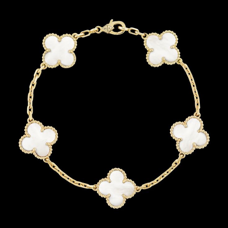 Luxury Fashion Four Leaf Clover Bracelet Stainless for Women