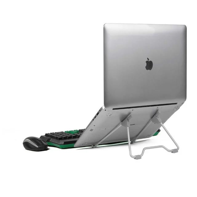 Adjustable and Portable Heavy Duty Non Slip Laptop Stand Holder Compatible with Up To 17" Laptop