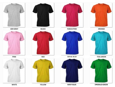 Custom Name T-Shirt – Personalized Print | Sublimation Unisex Round Neck Shirt