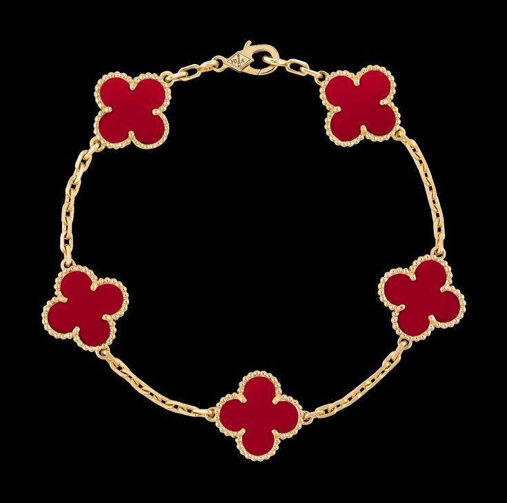 Luxury Fashion Four Leaf Clover Bracelet Stainless for Women