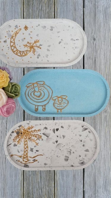 Customize Gifts Coasters made from Jesmonite Personalize Gifts  for Wedding, Birthday, Giveaway, Souvenir or Corporate  Gifts