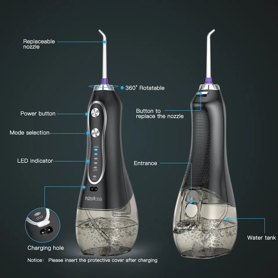 Rechargeable Cordless Water Dental Flosser  Specially for Braces Teeth