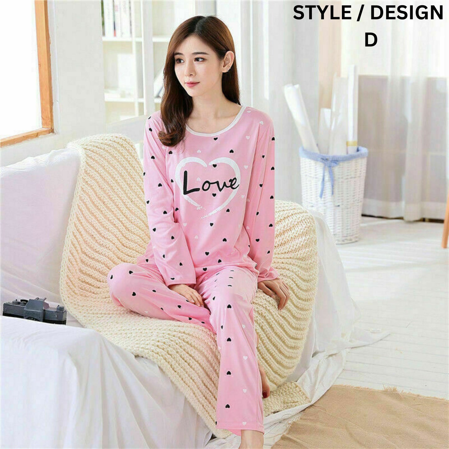 Cartoon Slim Fit Pajama Set, Teenage PJ Set, Cute and Comfy Speep-wear