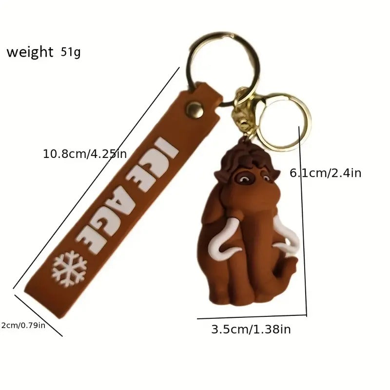 Disney Animated Cartoon Characters Vinyl Keychain or Bags Accessories