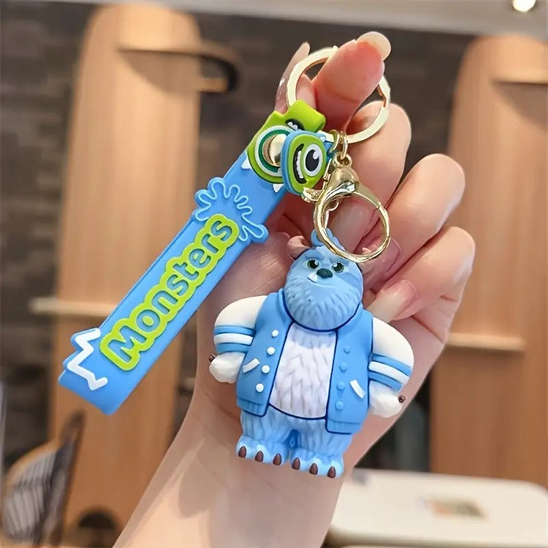 Disney Animated Cartoon Characters Vinyl Keychain or Bags Accessories