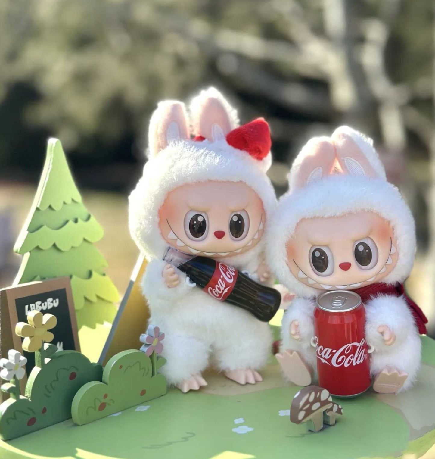 Labubu Coca-Cola Version and Accesories