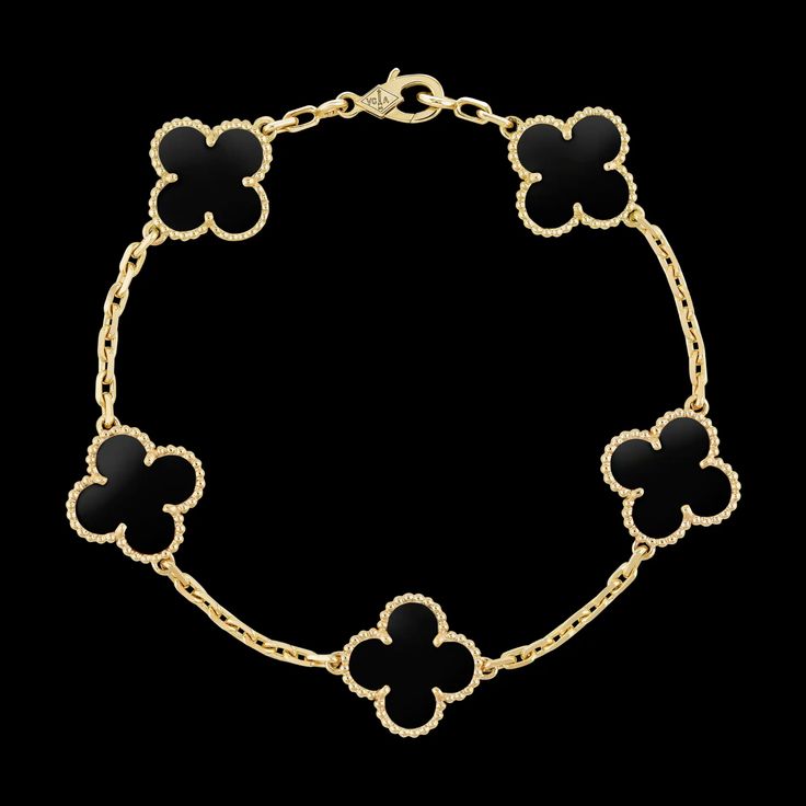 Luxury Fashion Four Leaf Clover Bracelet Stainless for Women