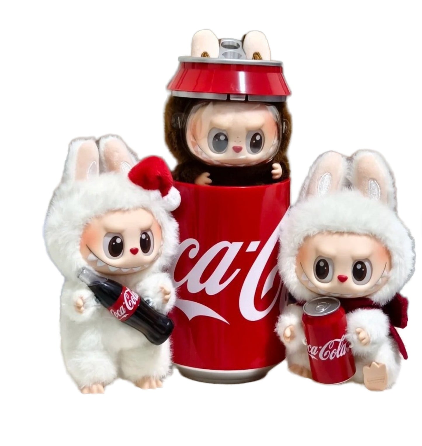 Labubu Coca-Cola Version and Accesories