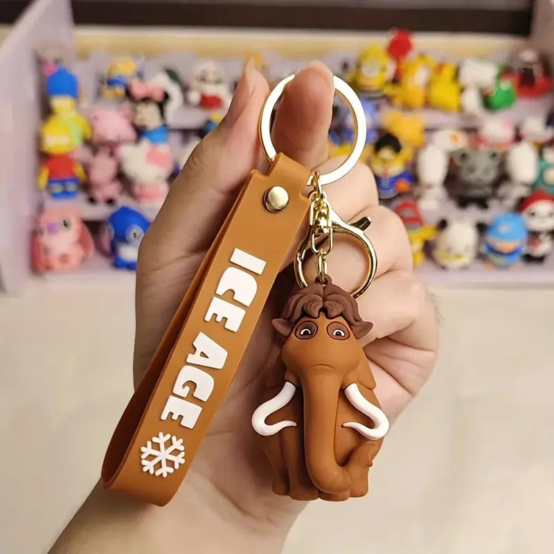 Disney Animated Cartoon Characters Vinyl Keychain or Bags Accessories