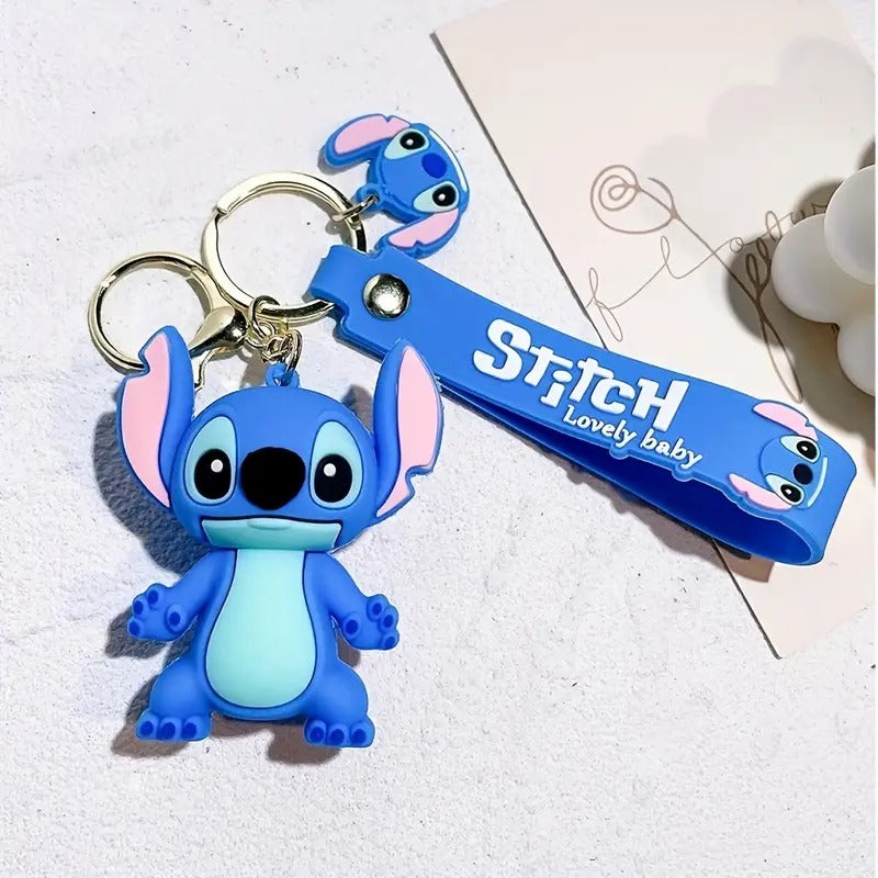 Disney Animated Cartoon Characters Vinyl Keychain or Bags Accessories