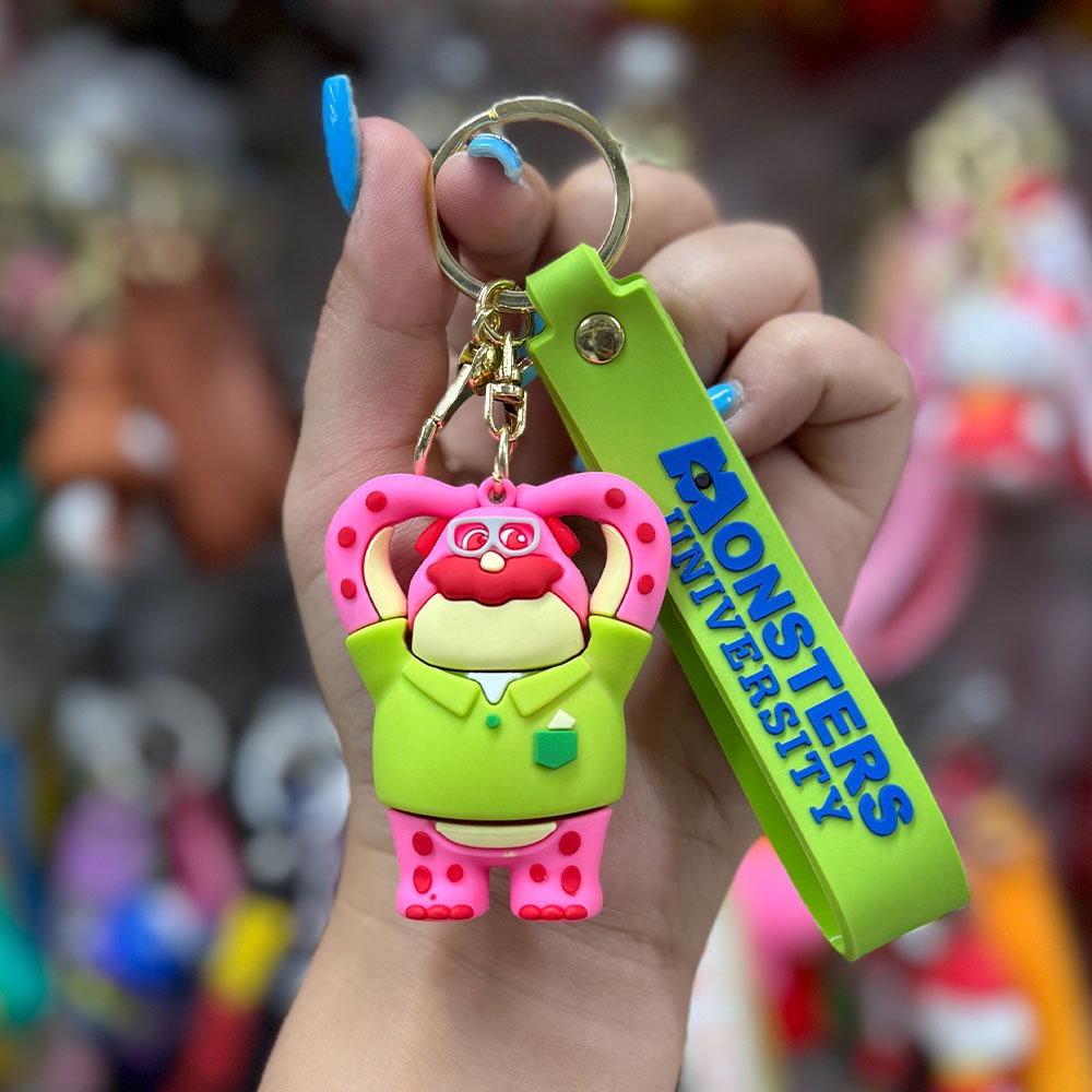 Disney Animated Cartoon Characters Vinyl Keychain or Bags Accessories