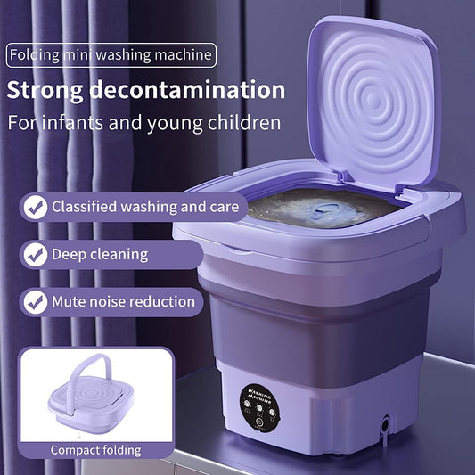 Portable Lightweight Mini Folding Washing Machine