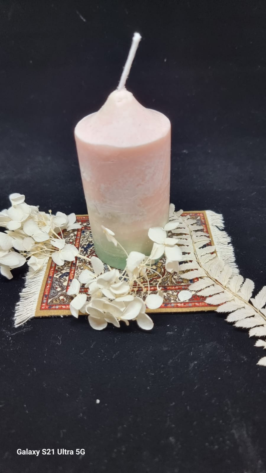 Marble candles