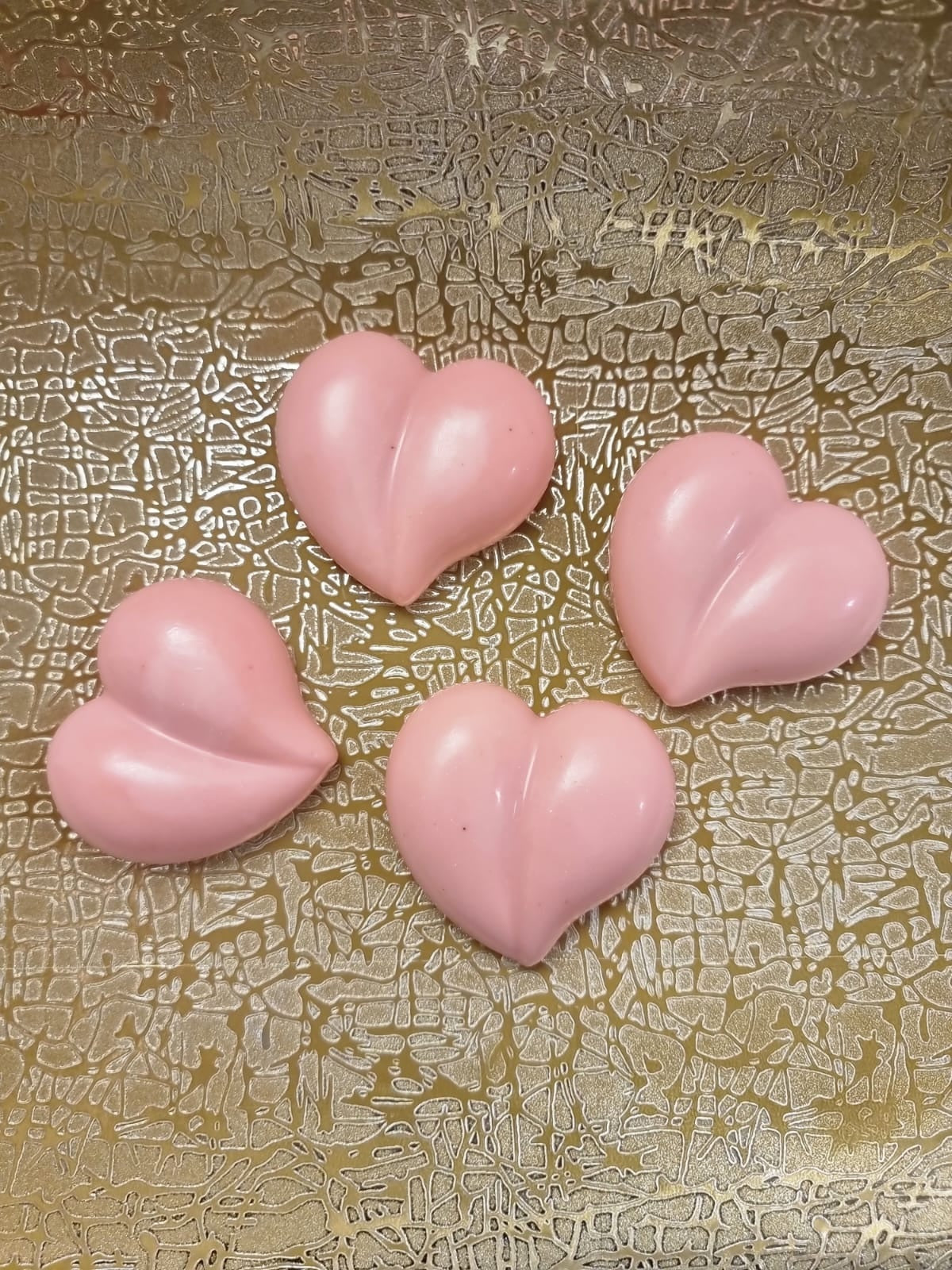 Small heart scented soap