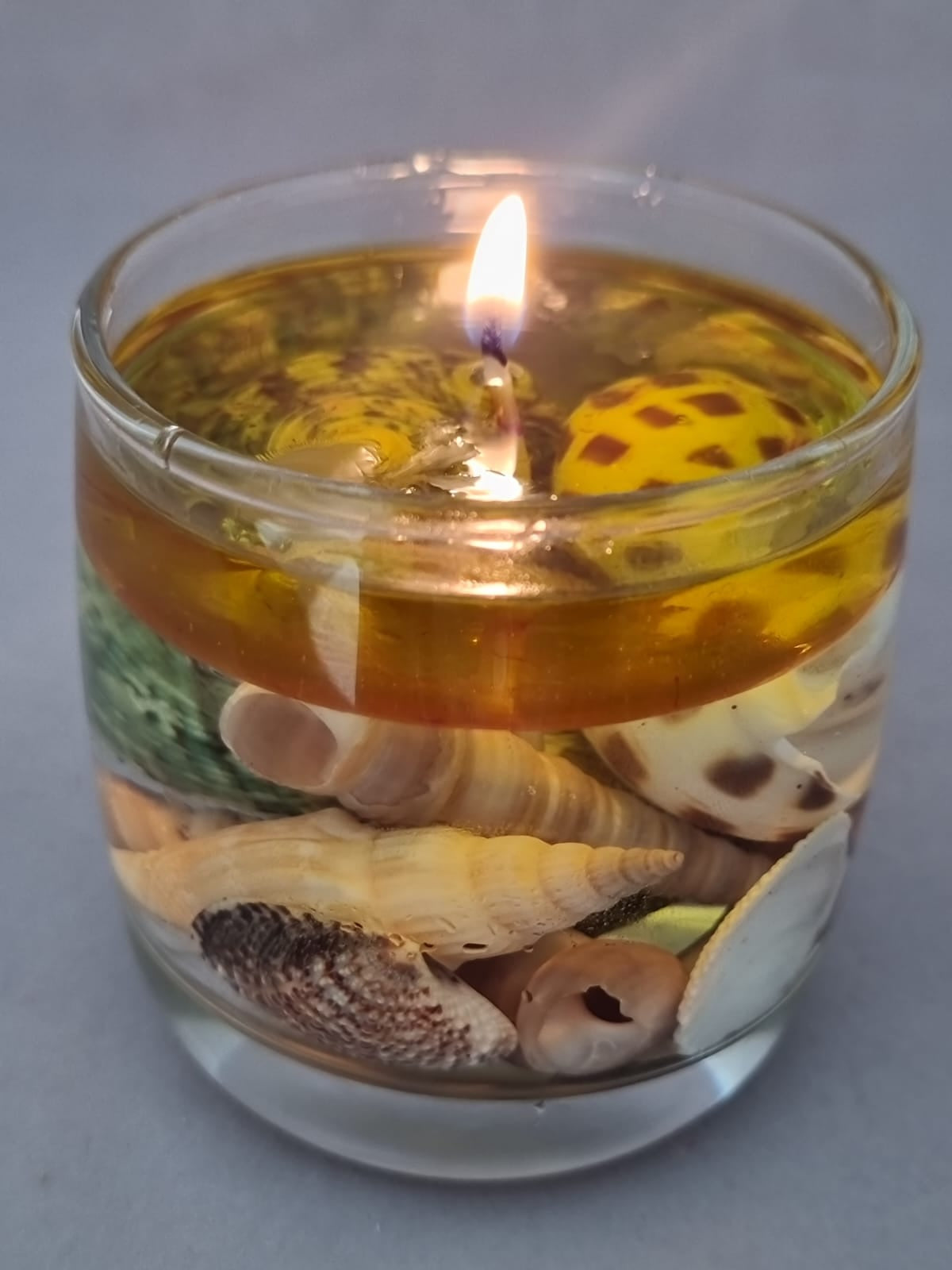 Water candle with 🐚 shells