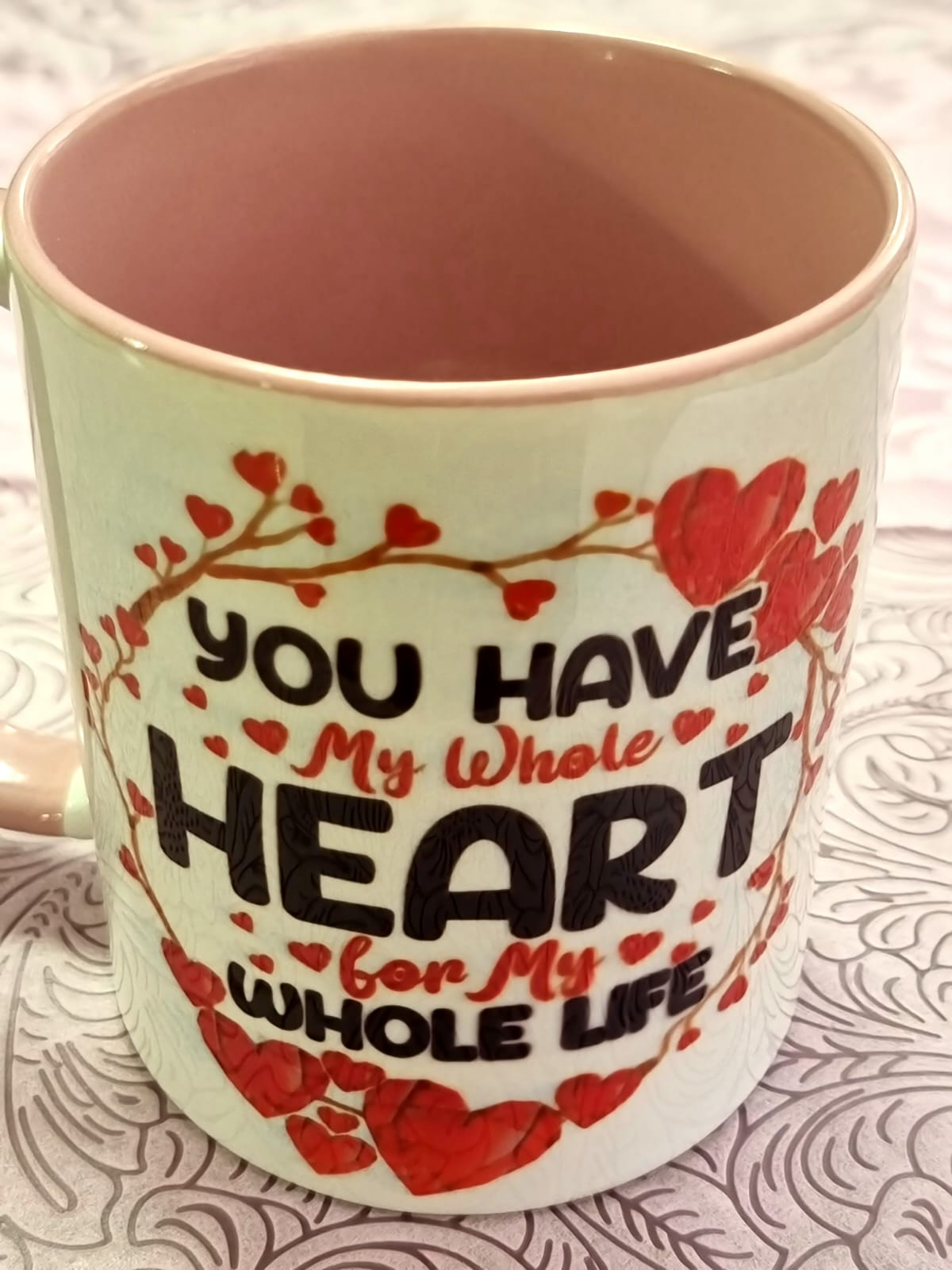 Valentines day mugs